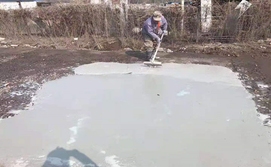 萬能修補砂漿修補混凝土路面起砂、