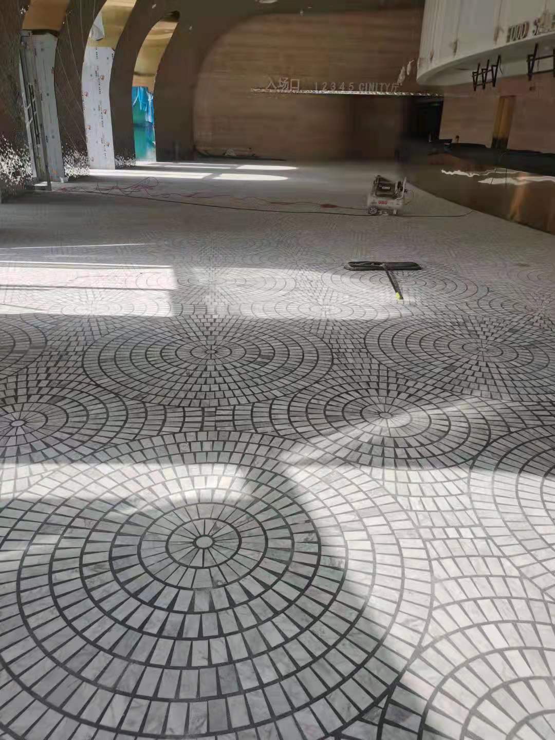江西無機磨石南昌磨石地坪,無機磨石圖片
